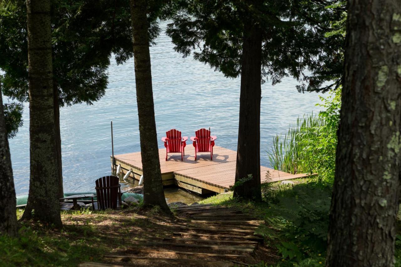 Les Dames Du Lac Bed and Breakfast Mont-Tremblant Exterior foto