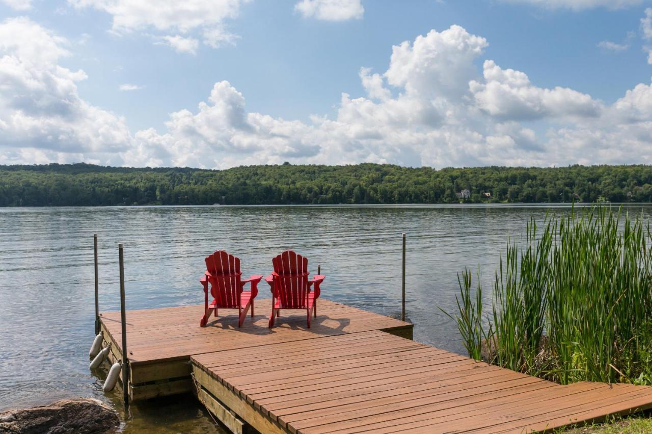 Les Dames Du Lac Bed and Breakfast Mont-Tremblant Exterior foto